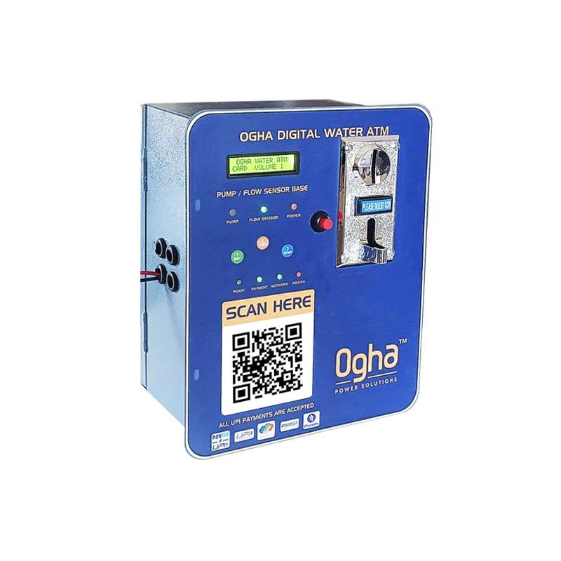 Ogha Coin+UPI/QR Water ATM